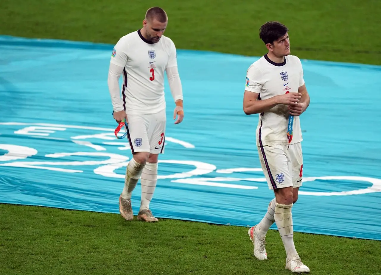 Luke Shaw scored in the Euro 2020 final defeat to Italy