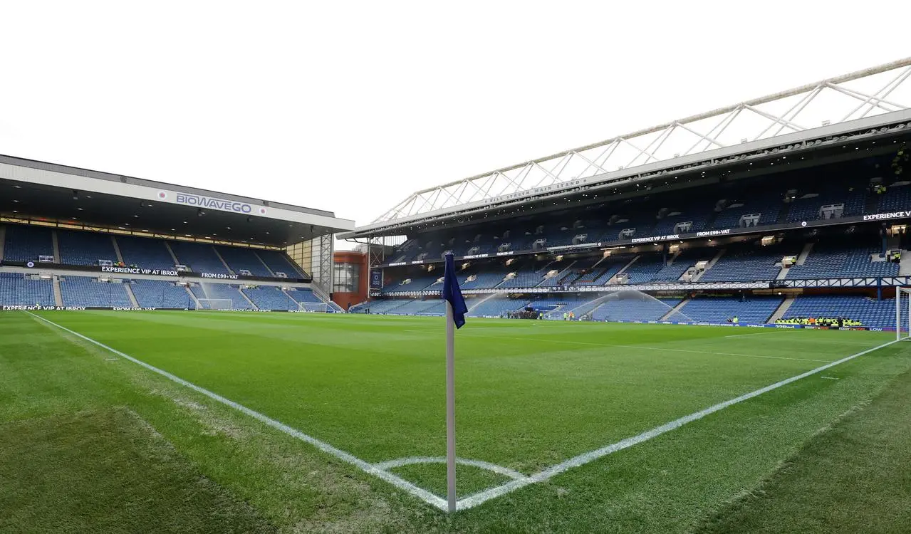 General view inside Ibrox Stadium