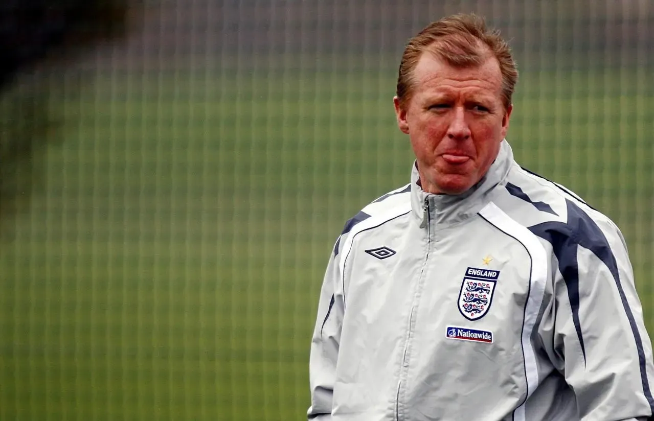 Steve McCalren during his time in charge of England