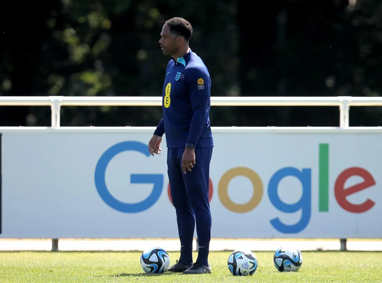 Joleon Lescott in England training