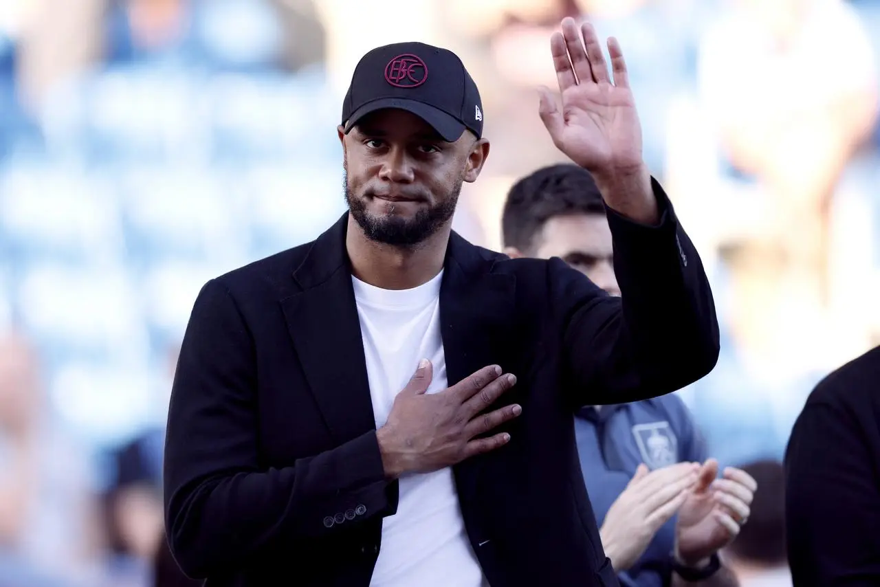 Burnley manager Vincent Kompany after the Premier League match against Nottingham Forest