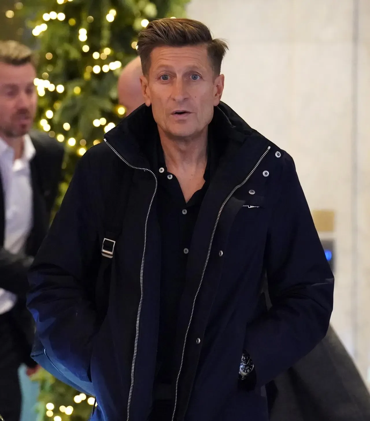 Crystal Palace chairman Steve Parish pictured at a Premier League shareholders' meeting