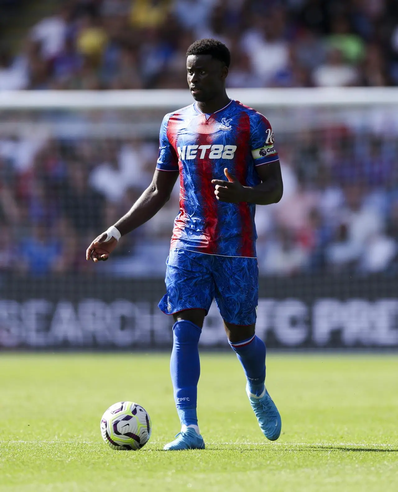 Crystal Palace’s Marc Guehi during a pre-season friendly against Nantes