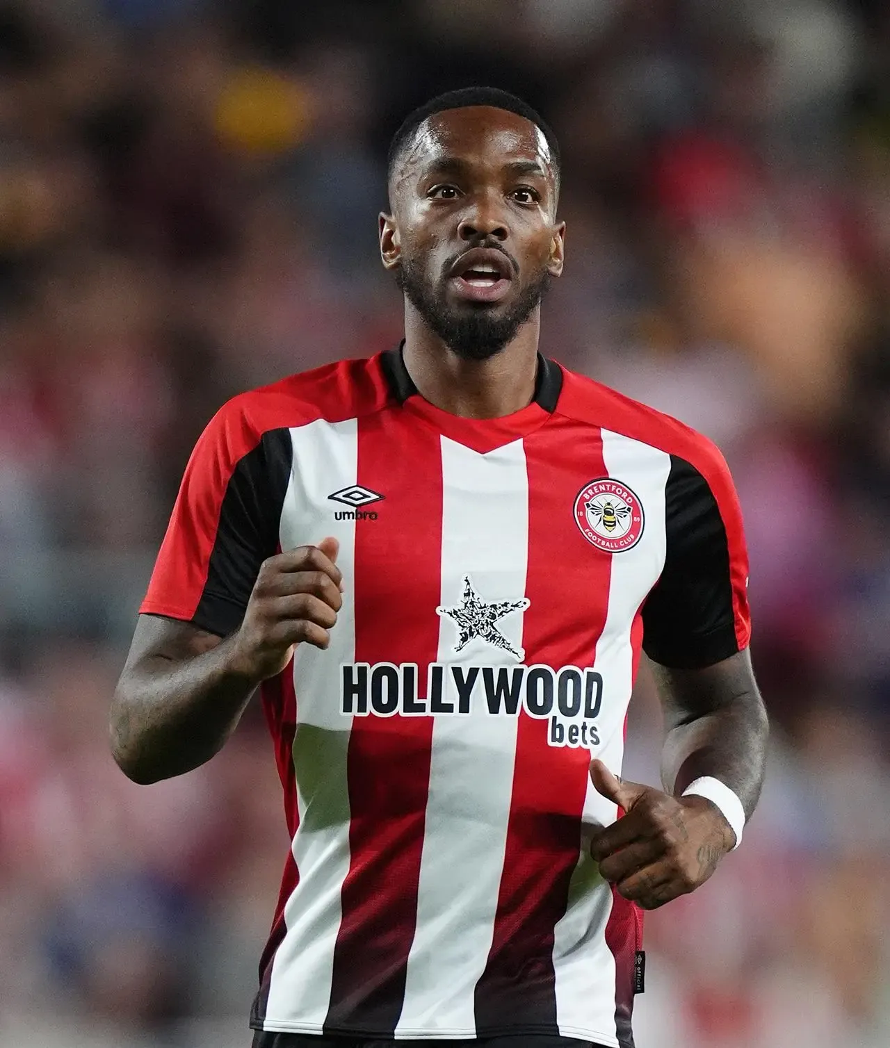 Ivan Toney in action for Brentford during pre-season