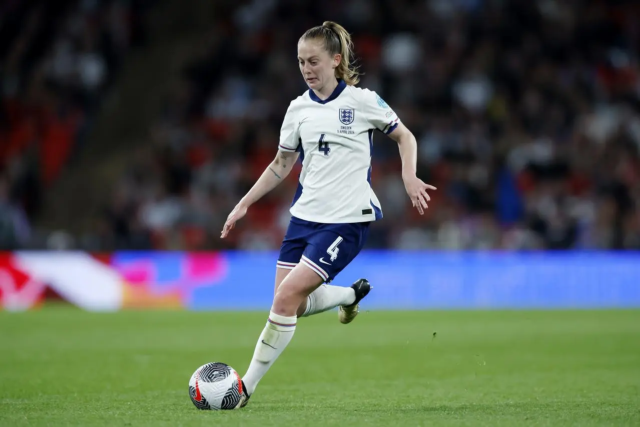 Walsh in action for England