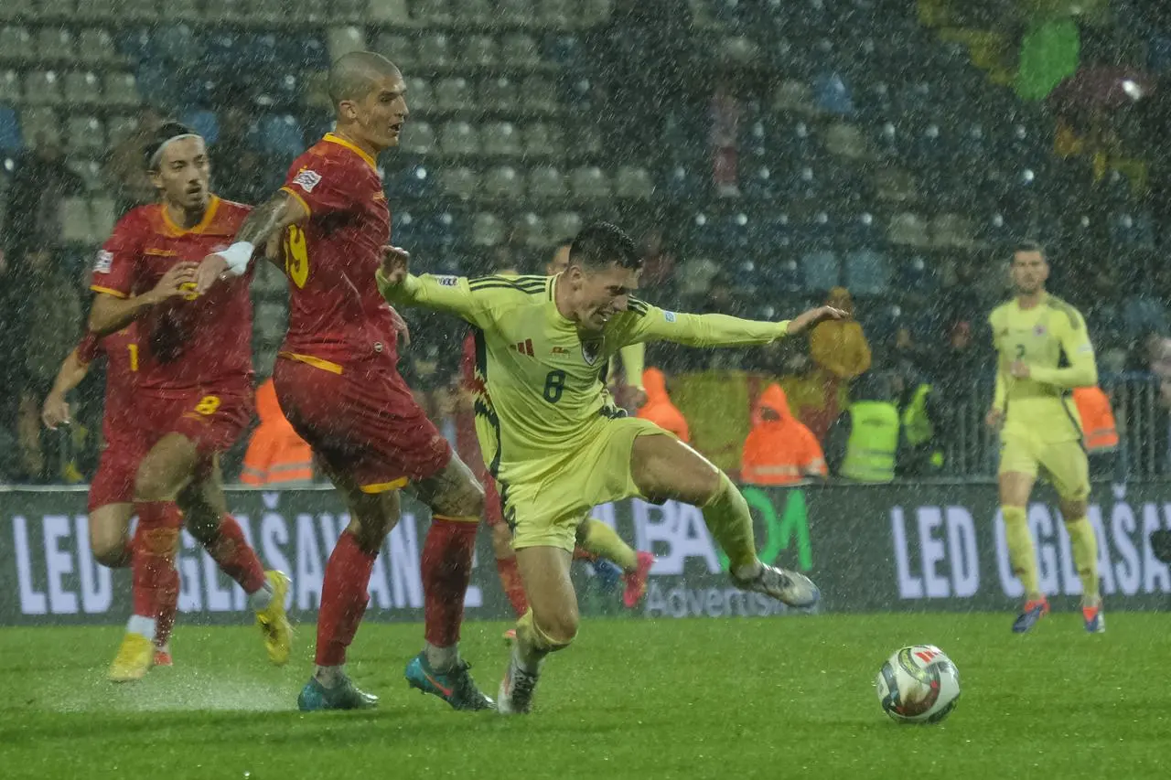 Montenegro Wales Nations League Soccer