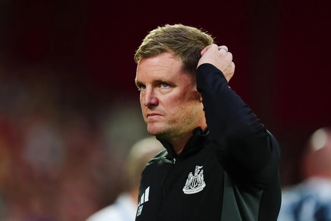 Eddie Howe scratches his head