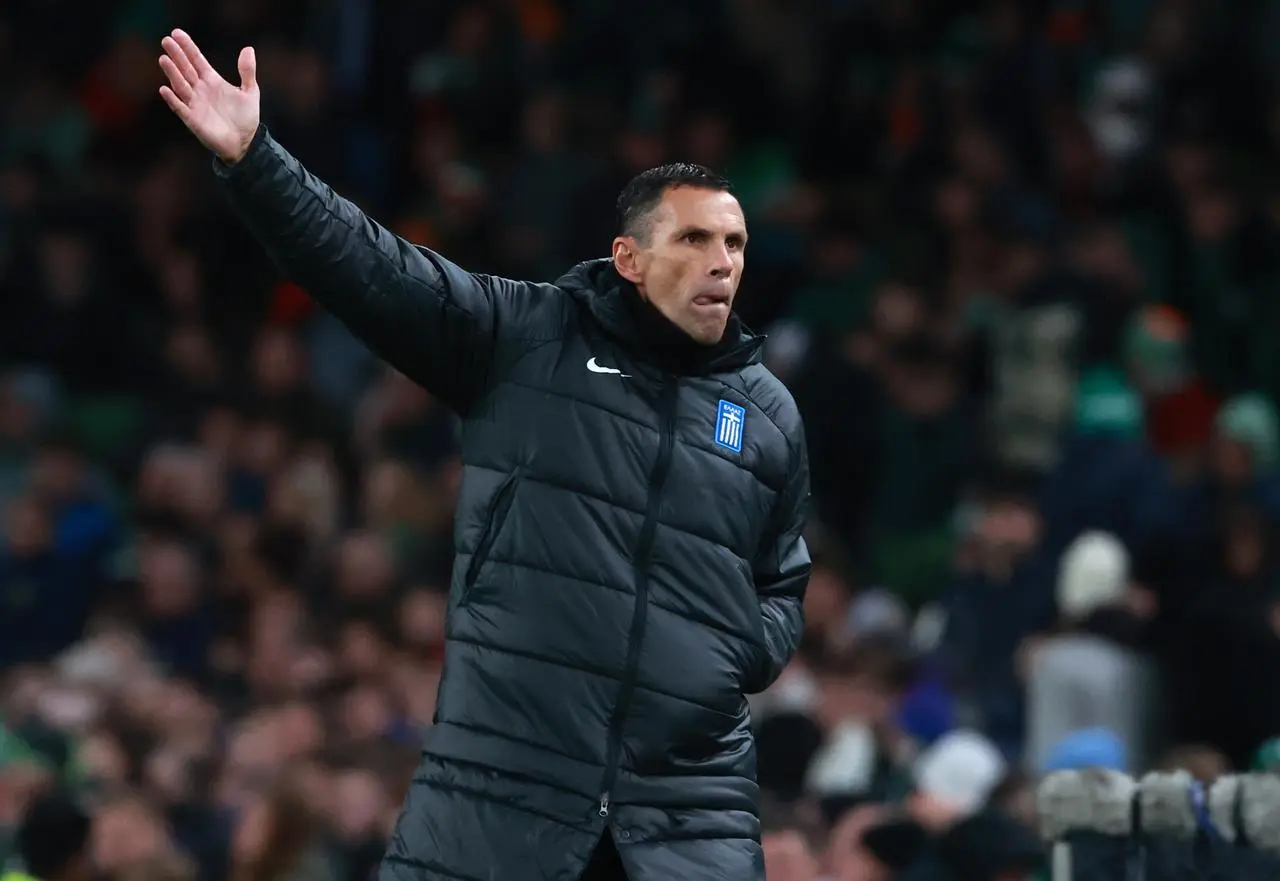 Gus Poyet gestures on the touchline