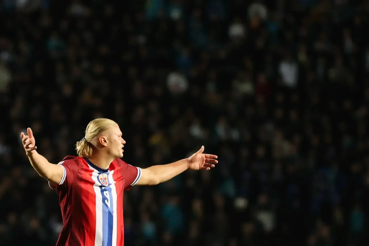 Erling Haaland shows his frustration in Norway's draw with Kazakhstan