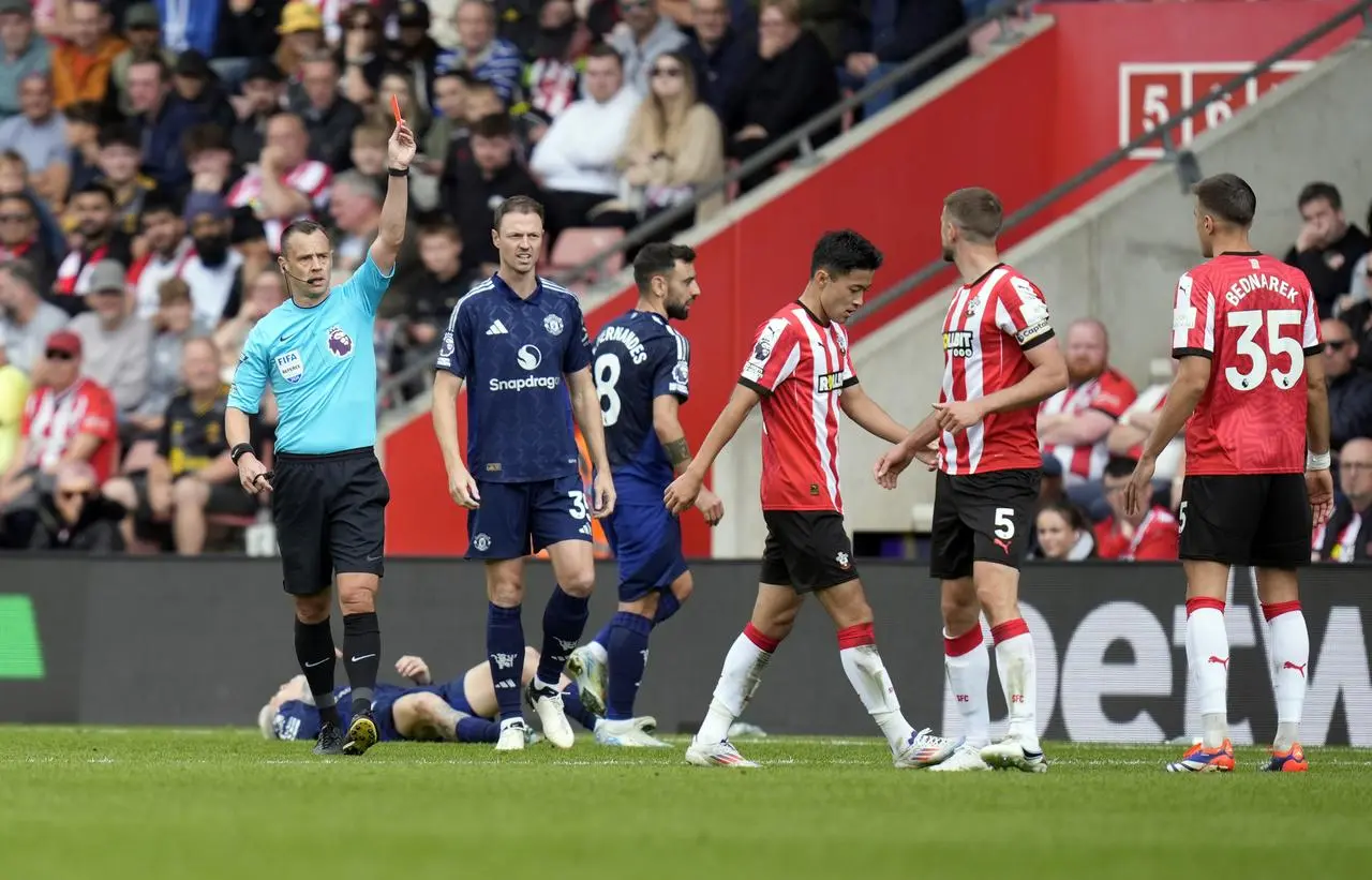 Southampton v Manchester United – Premier League – St. Mary’s Stadium