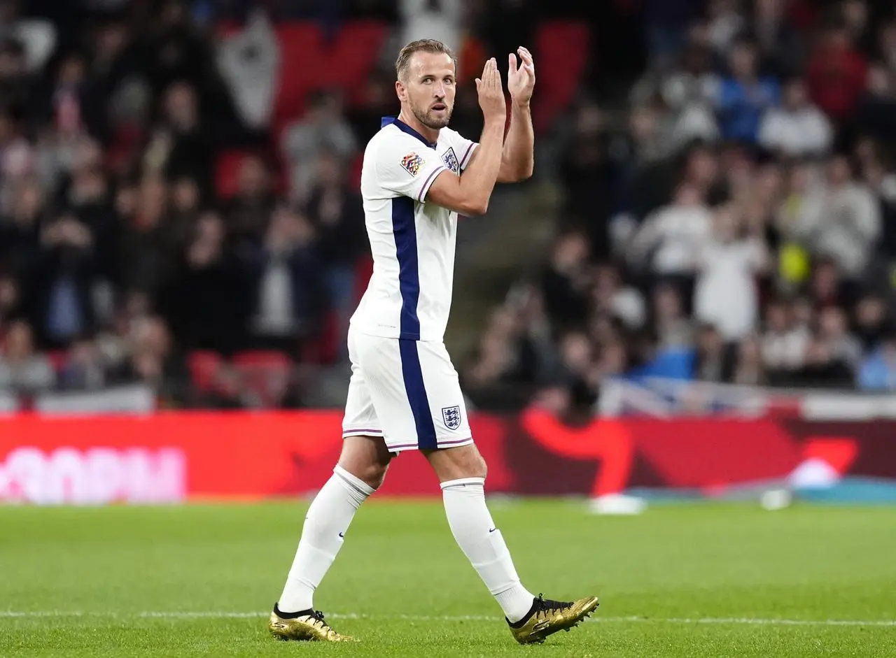 England captain Harry Kane won his 100th cap in last month's win against Finland