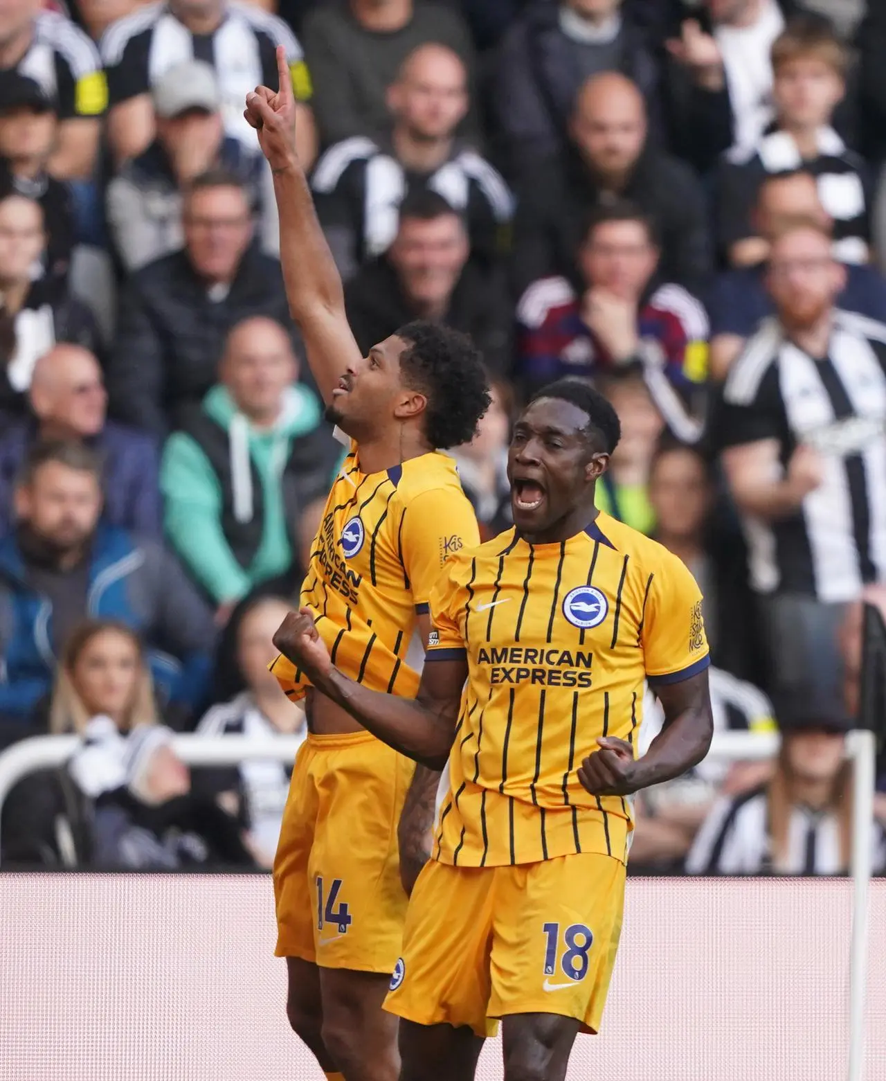 Danny Welbeck celebrating