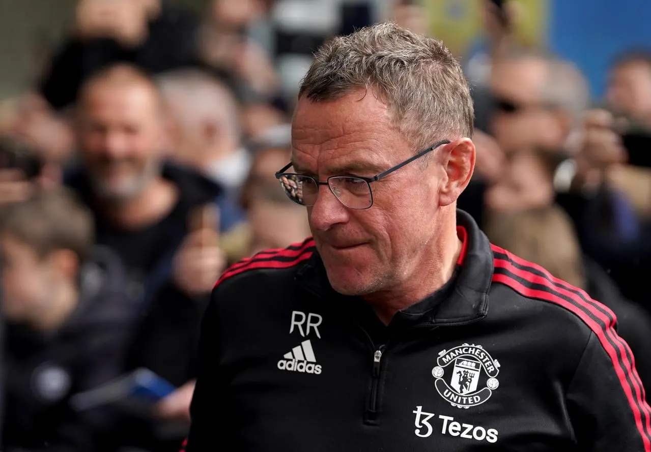 Ralf Rangnick endured a miserable time at Manchester United