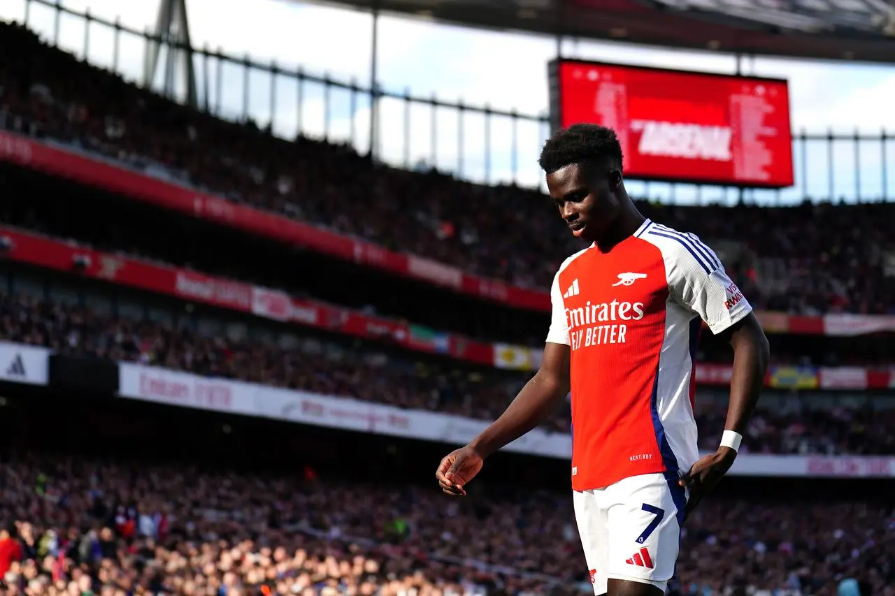 Bukayo Saka could return from injury to face Shakhtar Donetsk