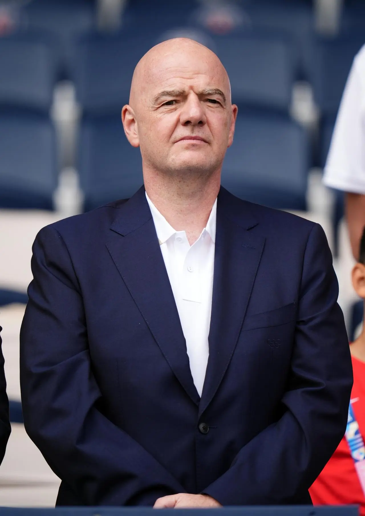 FIFA president Gianni Infantino pictured at the Olympic Games in Paris