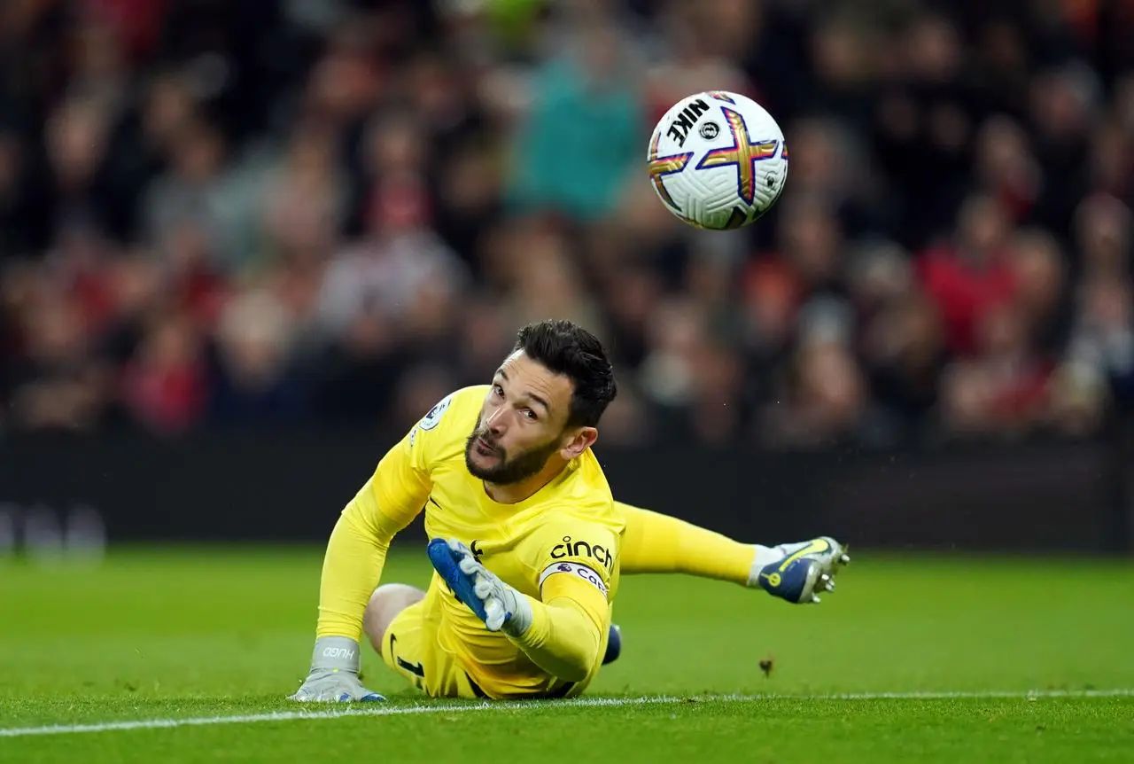 Hugo Lloris makes a save