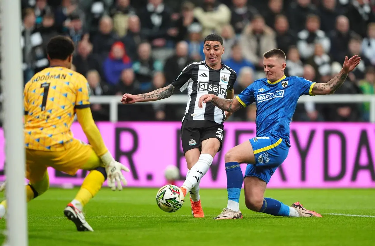 Newcastle United v AFC Wimbledon – Carabao Cup – Third Round – St James’ Park