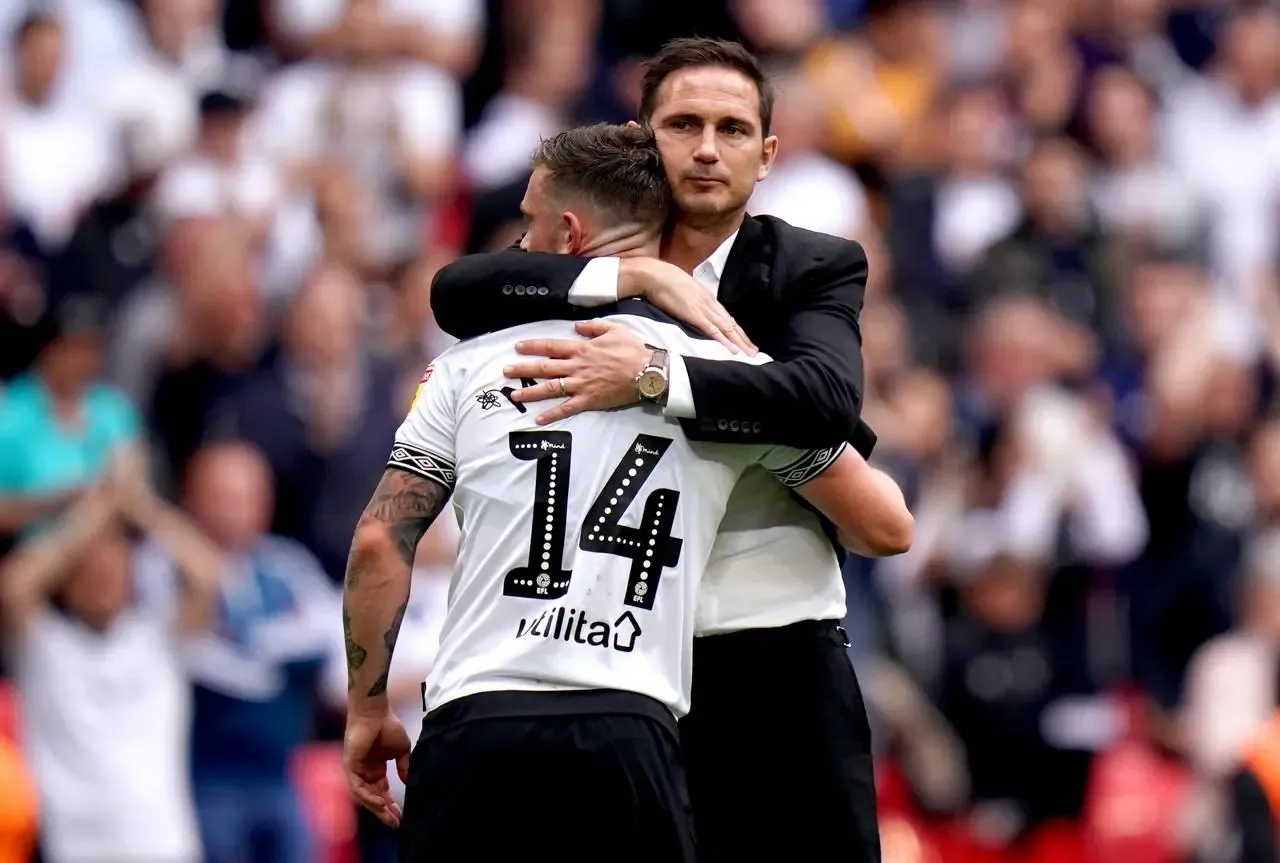 Frank Lampard during his time at Derby