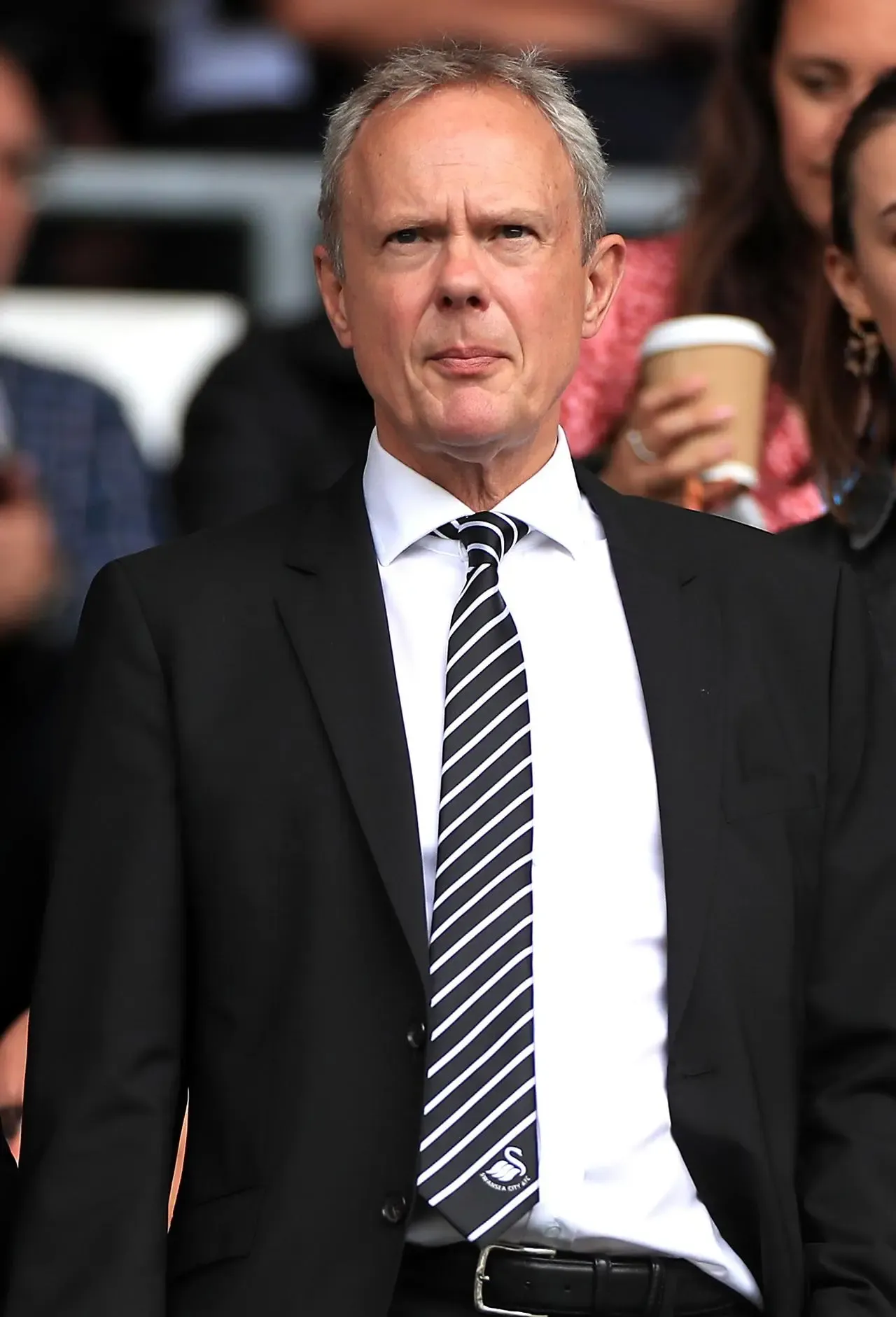 Photo of EFL chief executive Trevor Birch in the stands at a football match