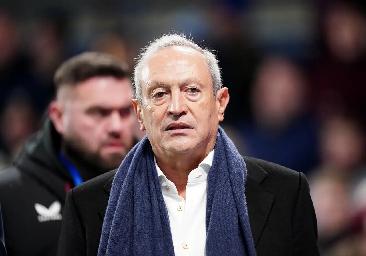 Aston Villa owner Nassef Sawiris pictured at an FA Cup tie between his team and Chelsea