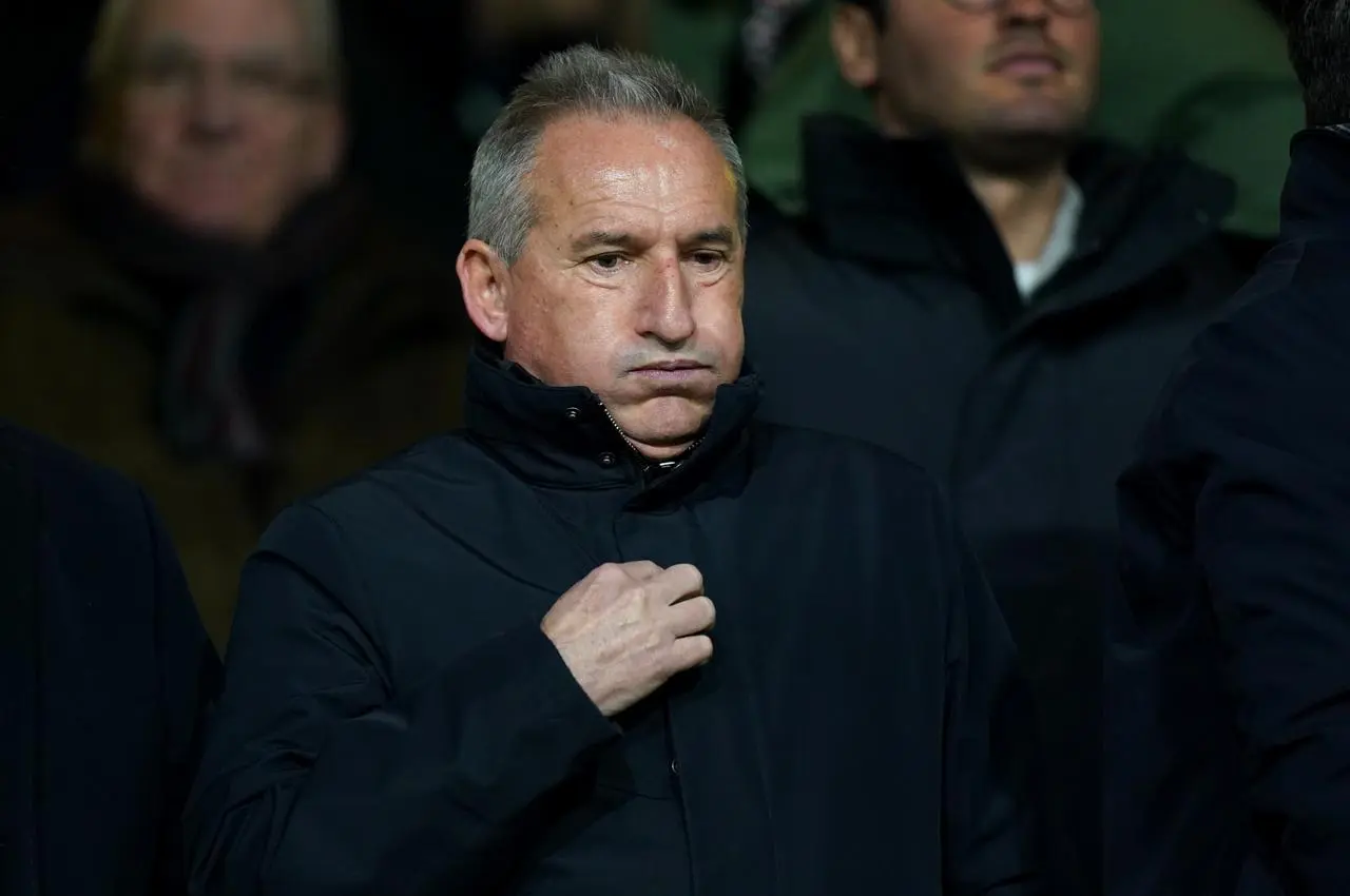 Manchester City director of football Txiki Begiristain in the stand during a game