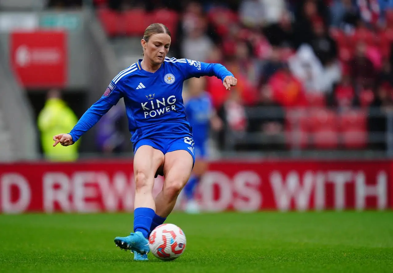 Leicester midfielder Ruby Mace during a Women’s Super League match