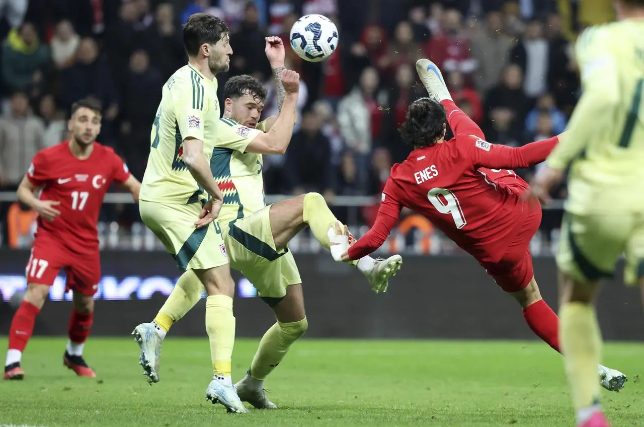 Turkey Wales Nations League Soccer