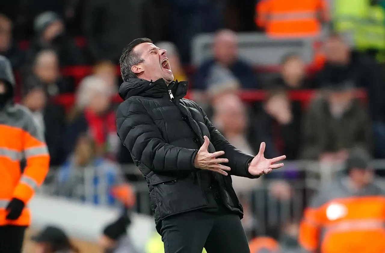 Fulham manager Marco Silva reacts on the touchline