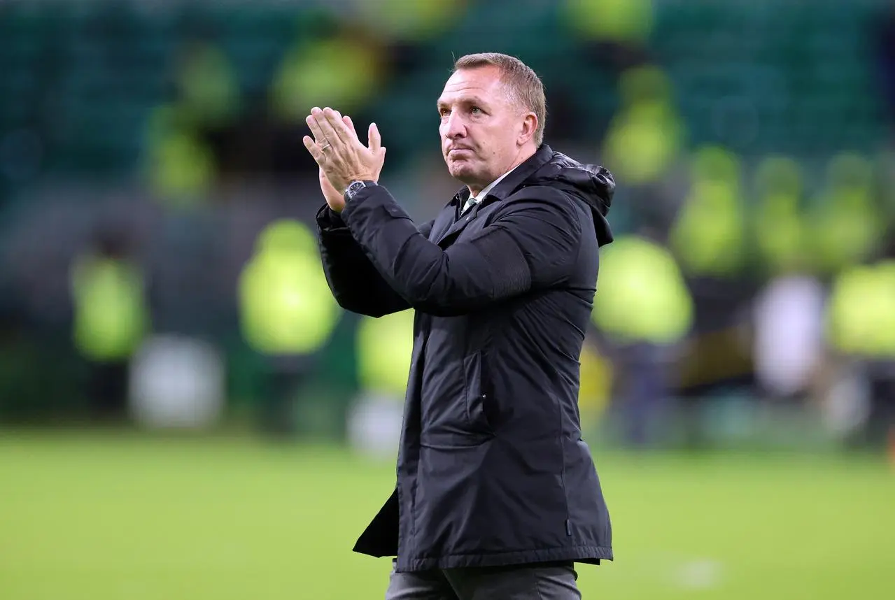 Brendan Rodgers applauds