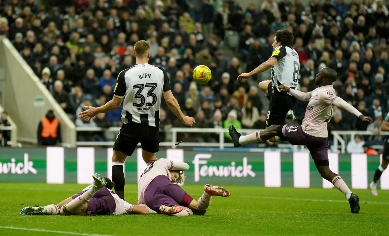 Newcastle United v Brentford – Carabao Cup – Quarter Final – St. James’ Park