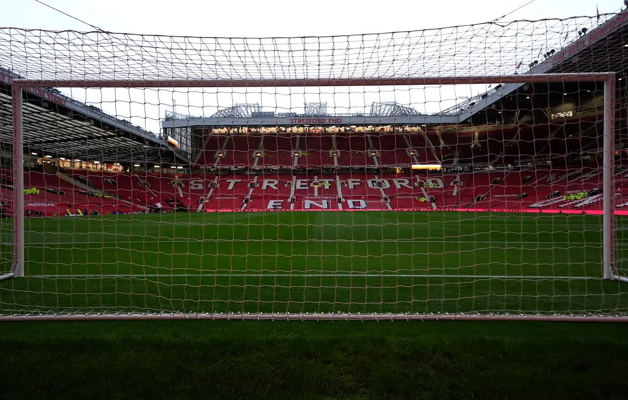 A general view from inside Old Trafford