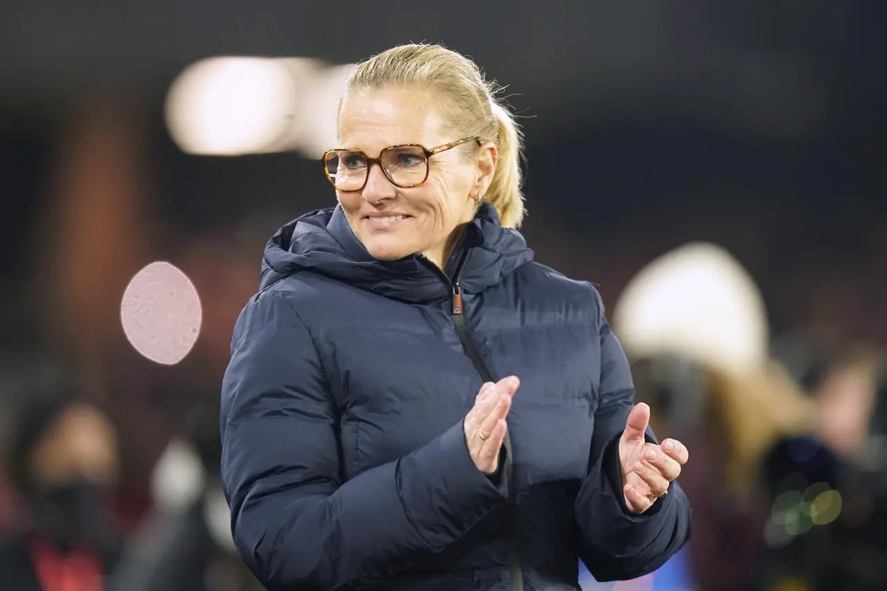 England manager Sarina Wiegman ahead of an international friendly against Euro 2025 hosts Switzerland