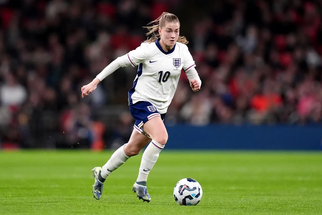 Jess Park in action for England (John Walton/PA)