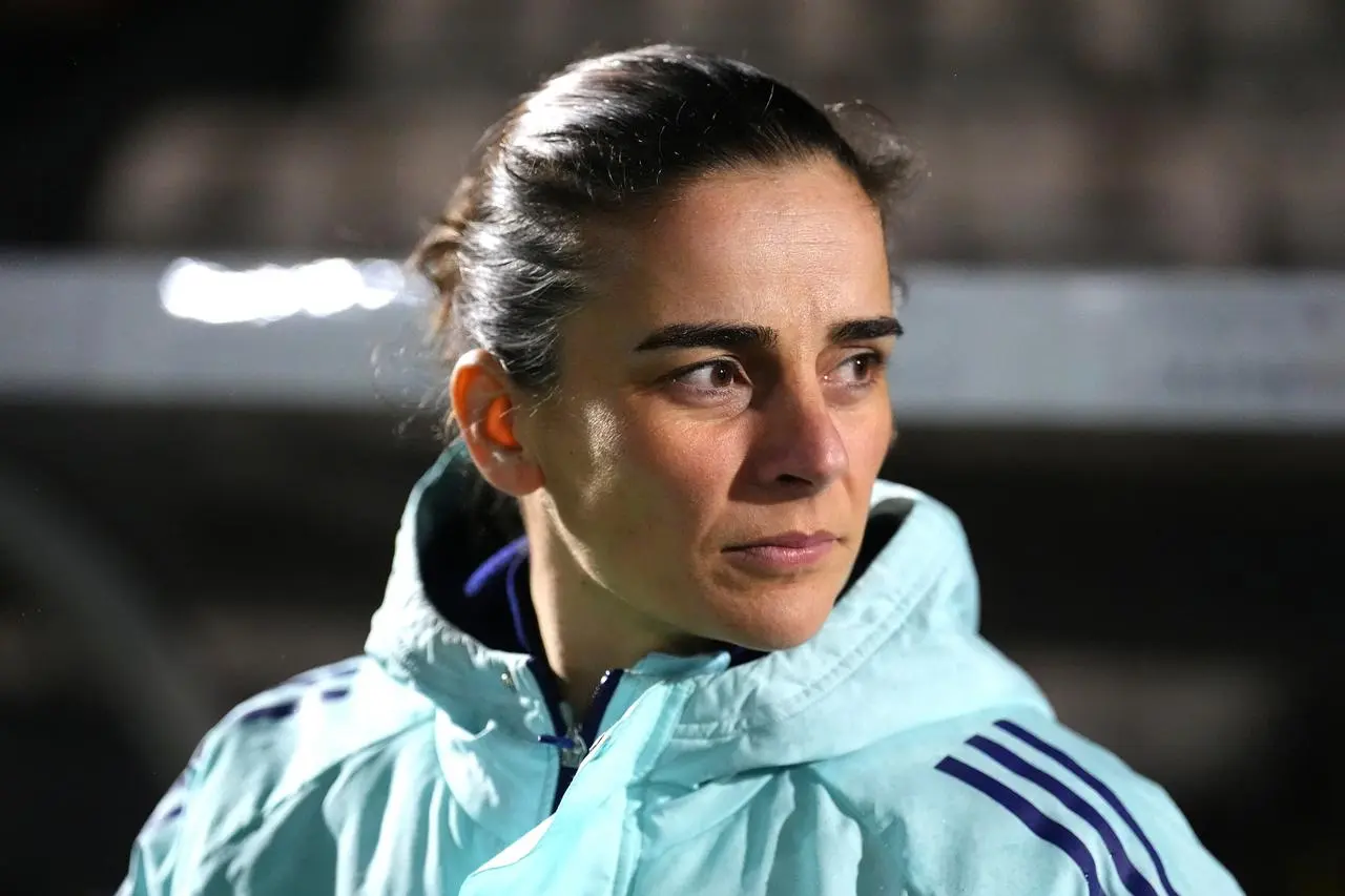 Arsenal interim manager Renee Slegers before the UEFA Women’s Champions League Group C match at Meadow Park, Borehamwood.