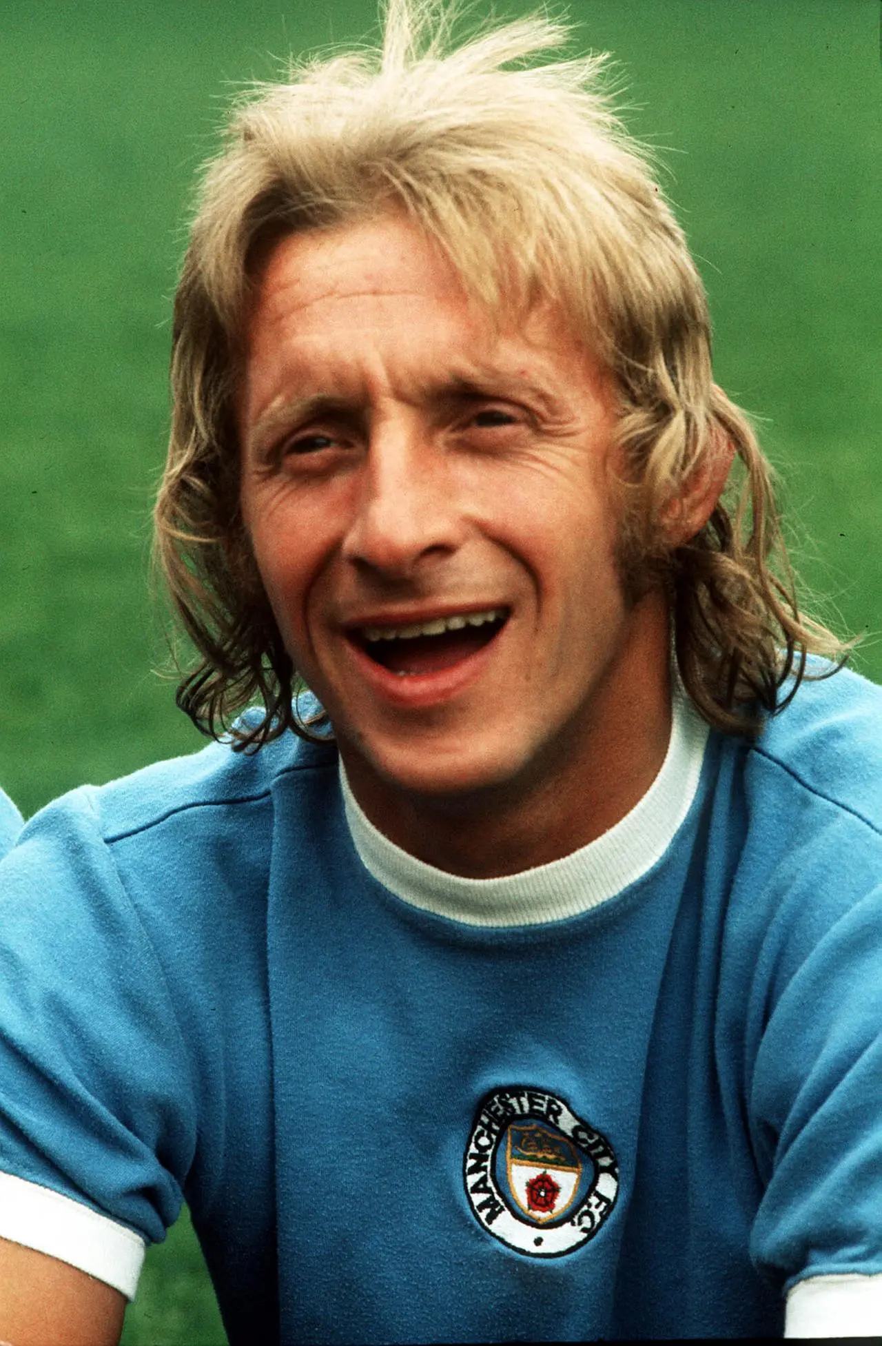 Denis Law in his second spell at Manchester City 