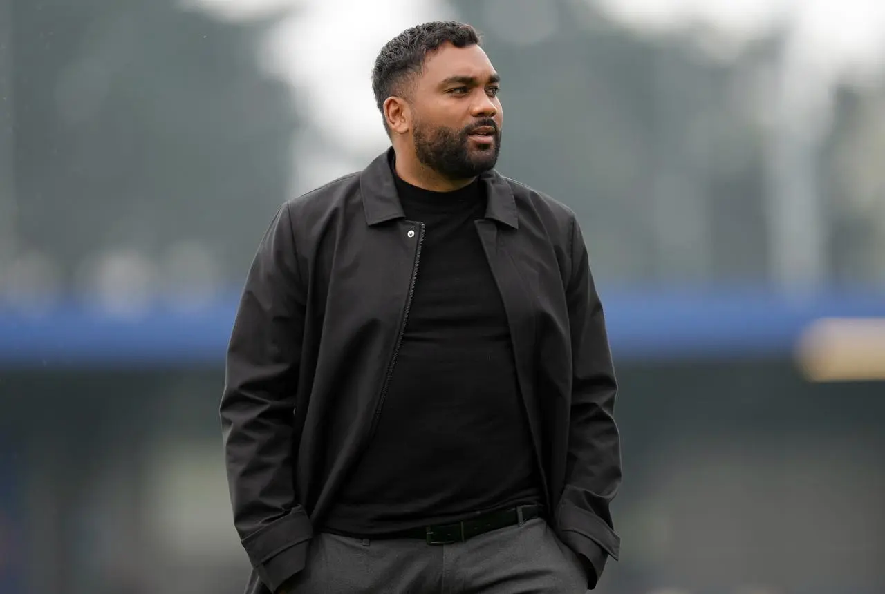 Jonathan Morgan pictured during his time as Leicester women's team manager