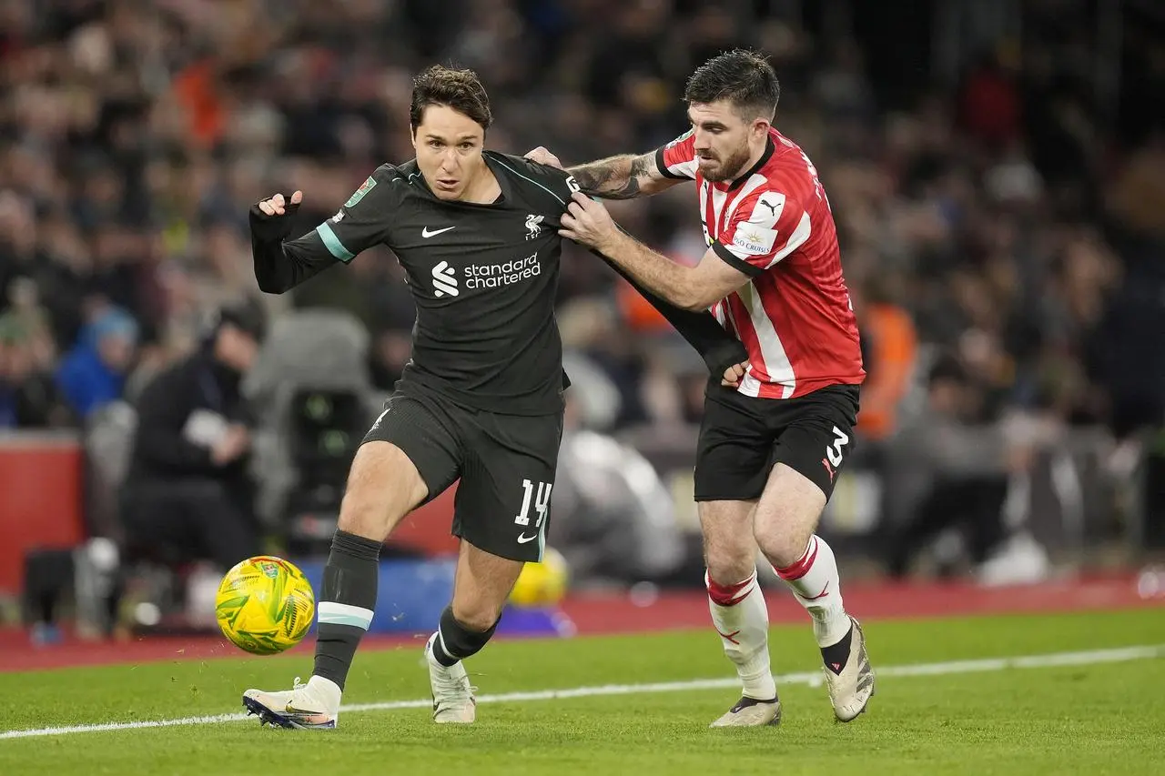 Federico Chiesa in action