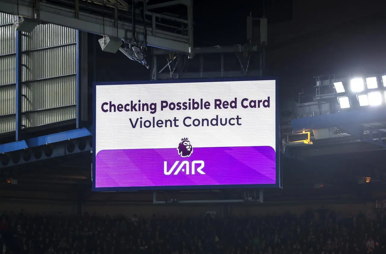 A VAR screen 