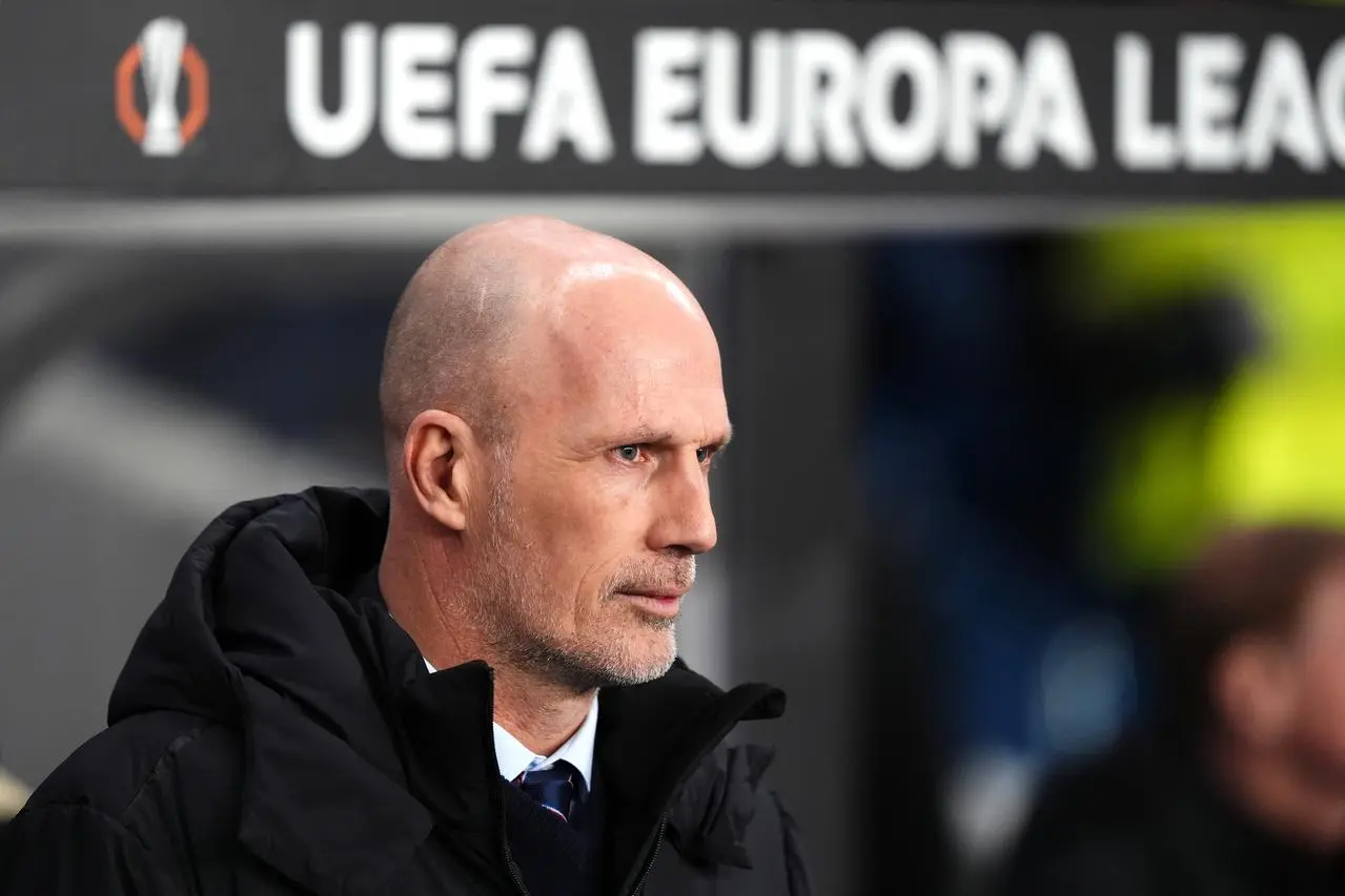 Rangers manager Philippe Clement before the Europa League game against Union Saint-Gilloise