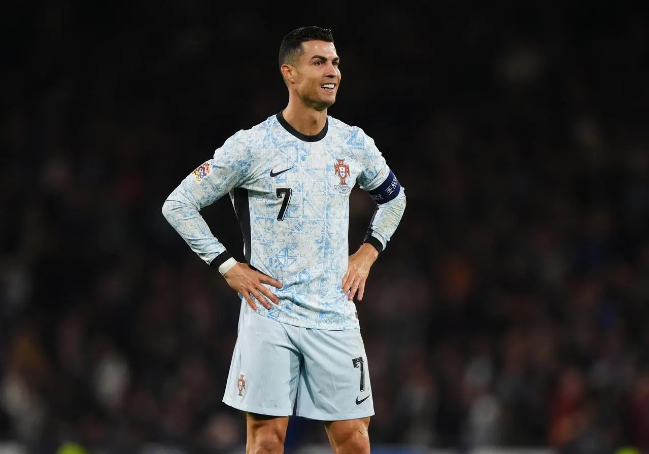 Portugal’s Cristiano Ronaldo during a Nations League Group A1 match against Scotland