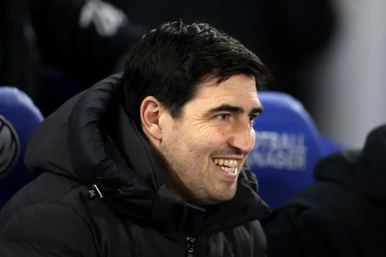 Bournemouth manager Andoni Iraola before the Premier League match ar Brighton