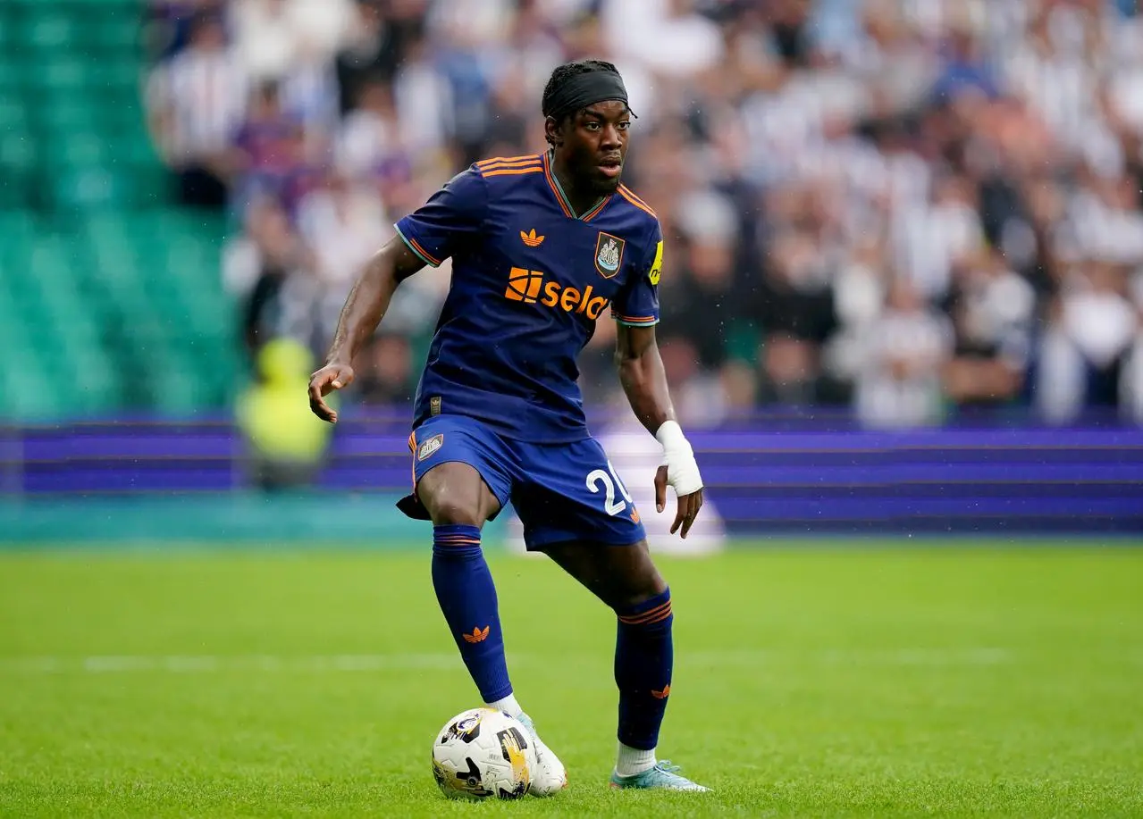 Newcastle’s Anthony Elanga during a pre-season friendly match at Celtic