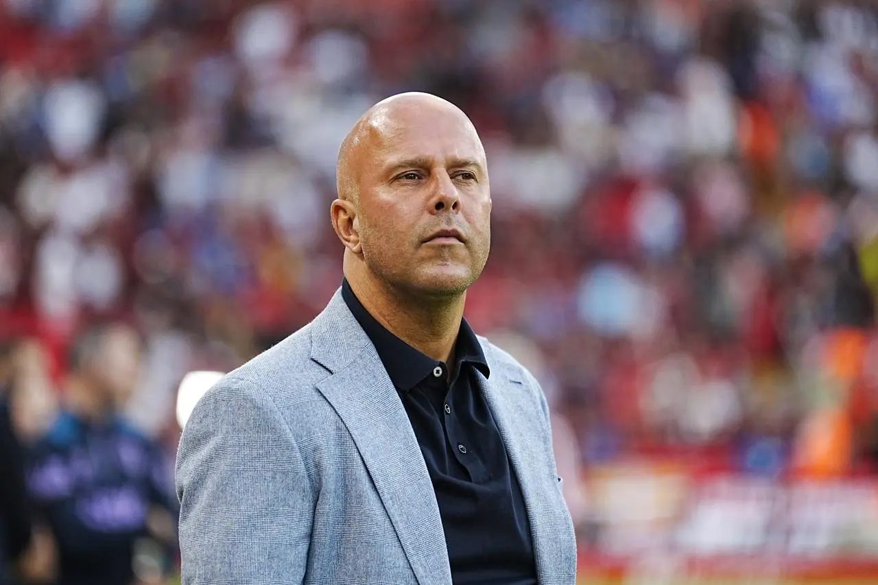 Liverpool manager Arne Slot