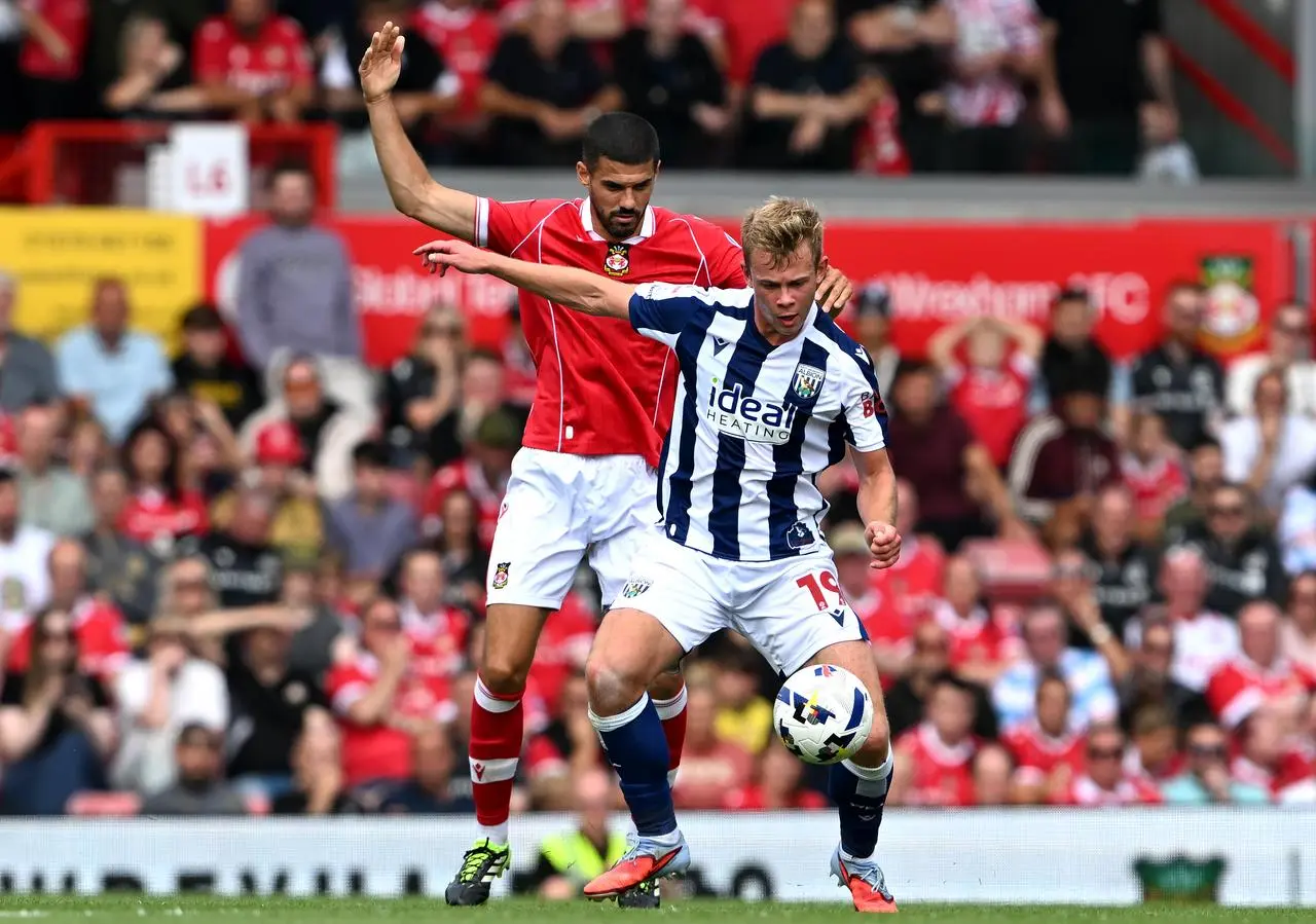 Conor Coady was part of the Wrexham side defeated 3-2 by West Brom
