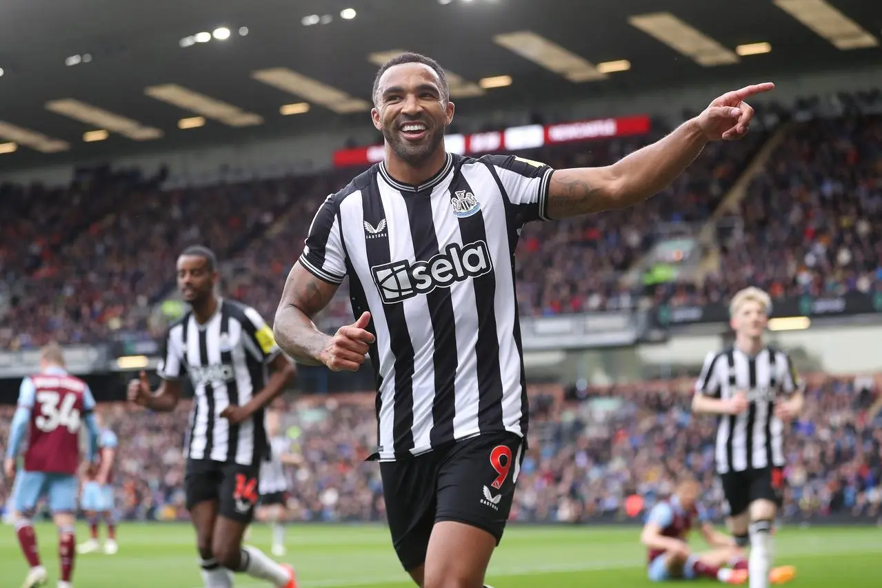 Newcastle’s Callum Wilson celebrates