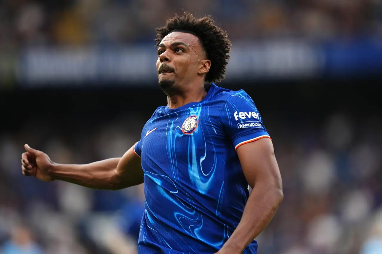 Renato Veiga in action for Chelsea