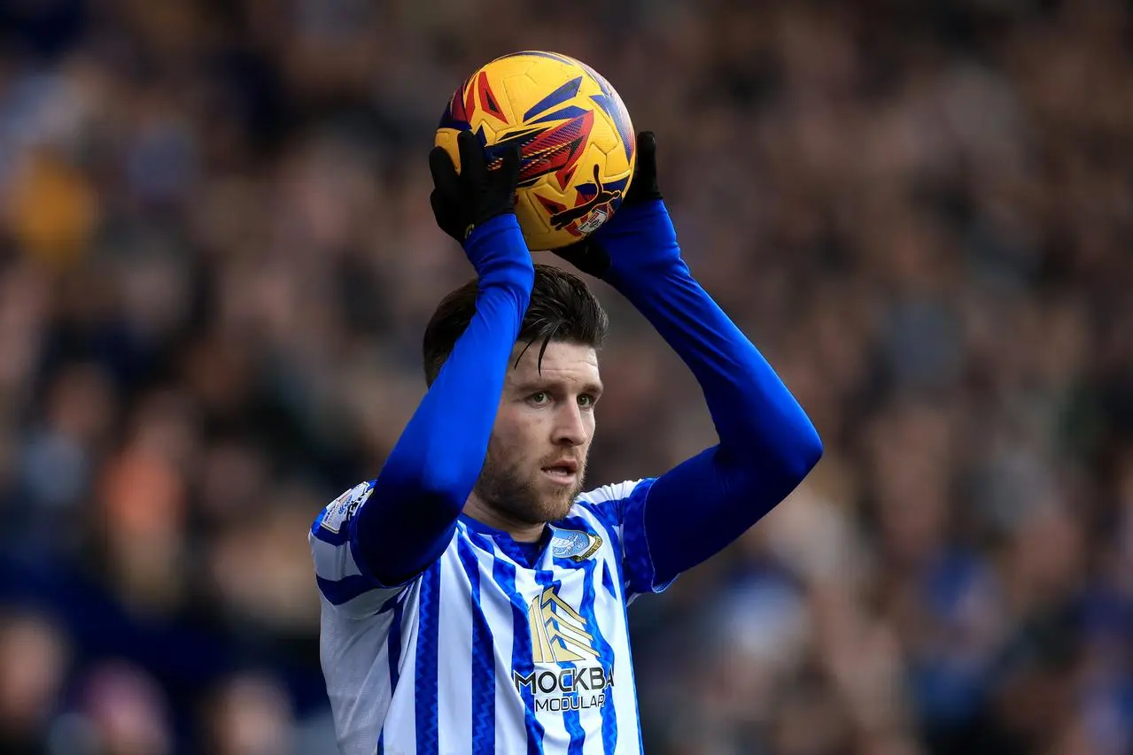 Sheffield Wednesday’s Josh Windass in action against Stoke