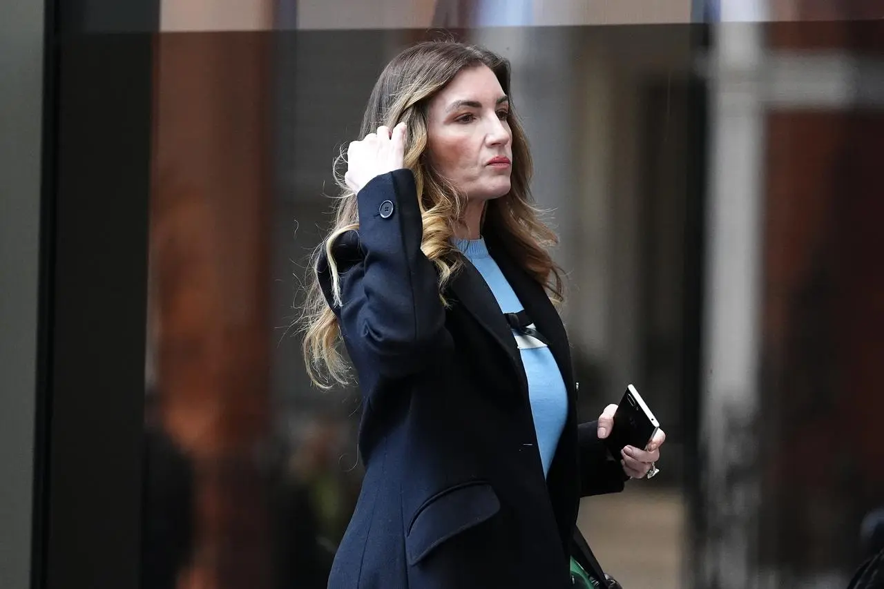West Ham vice-chair Karren Brady pictured at a Premier League shareholders' meeting