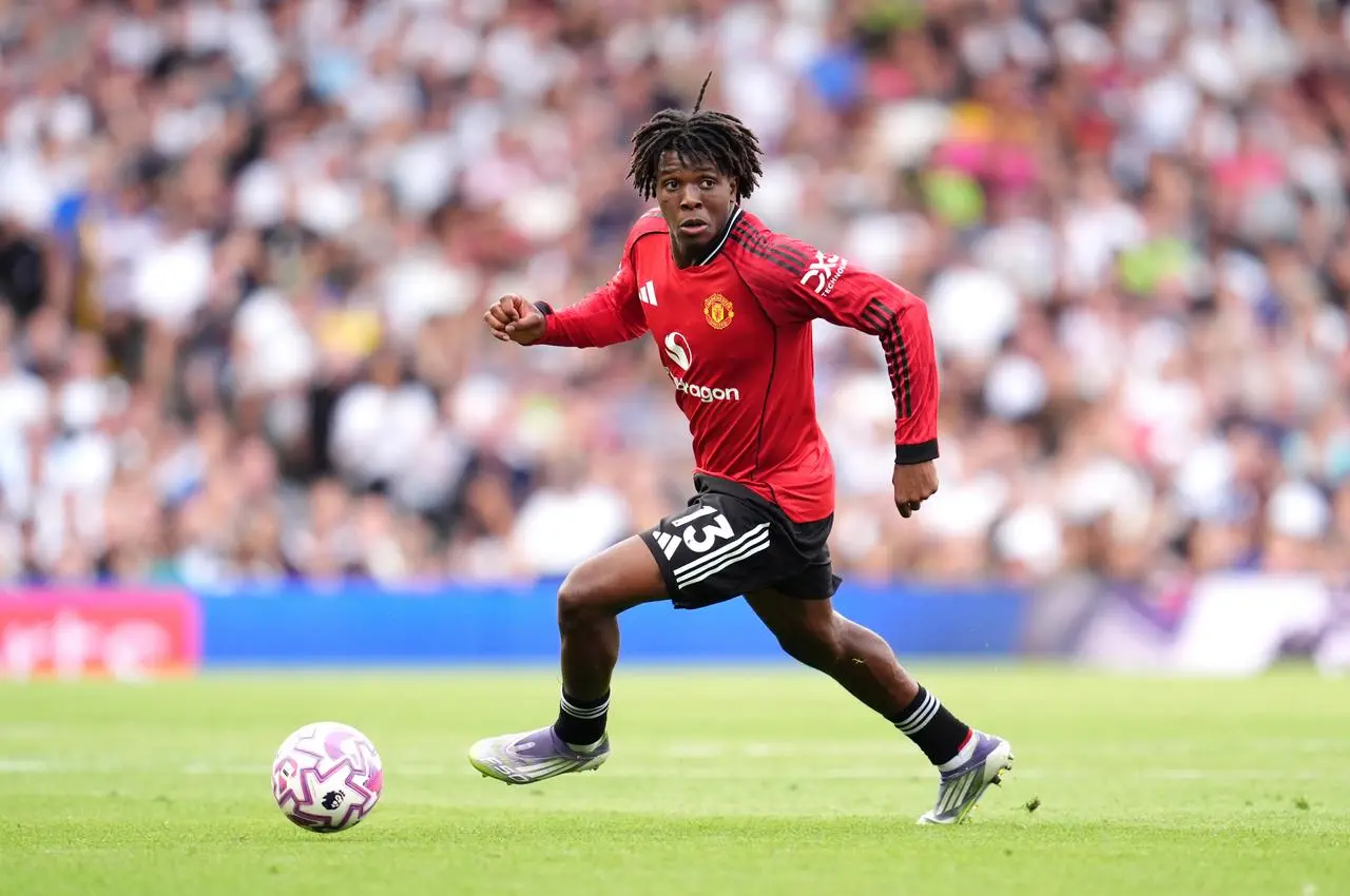 Manchester United’s Patrick Dorgu