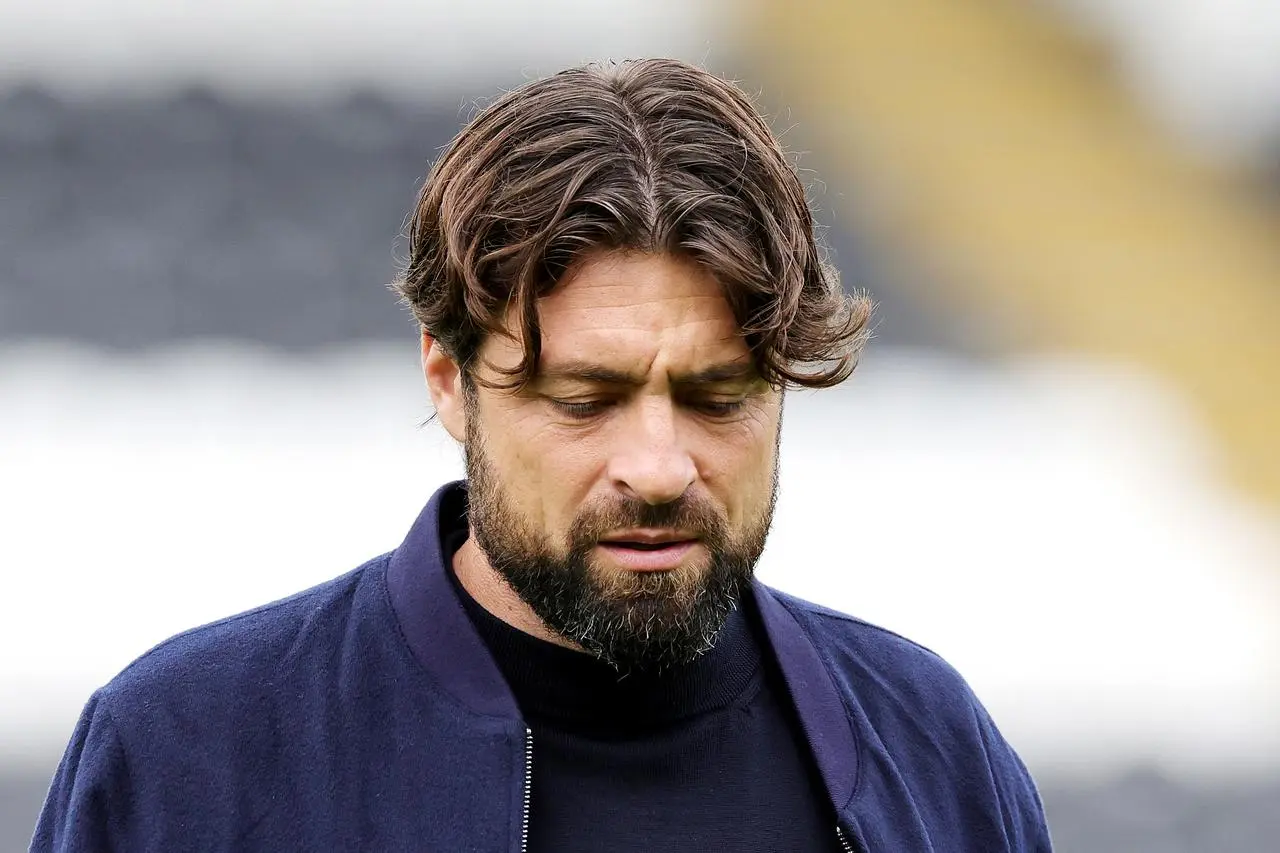 Russell Martin looks down